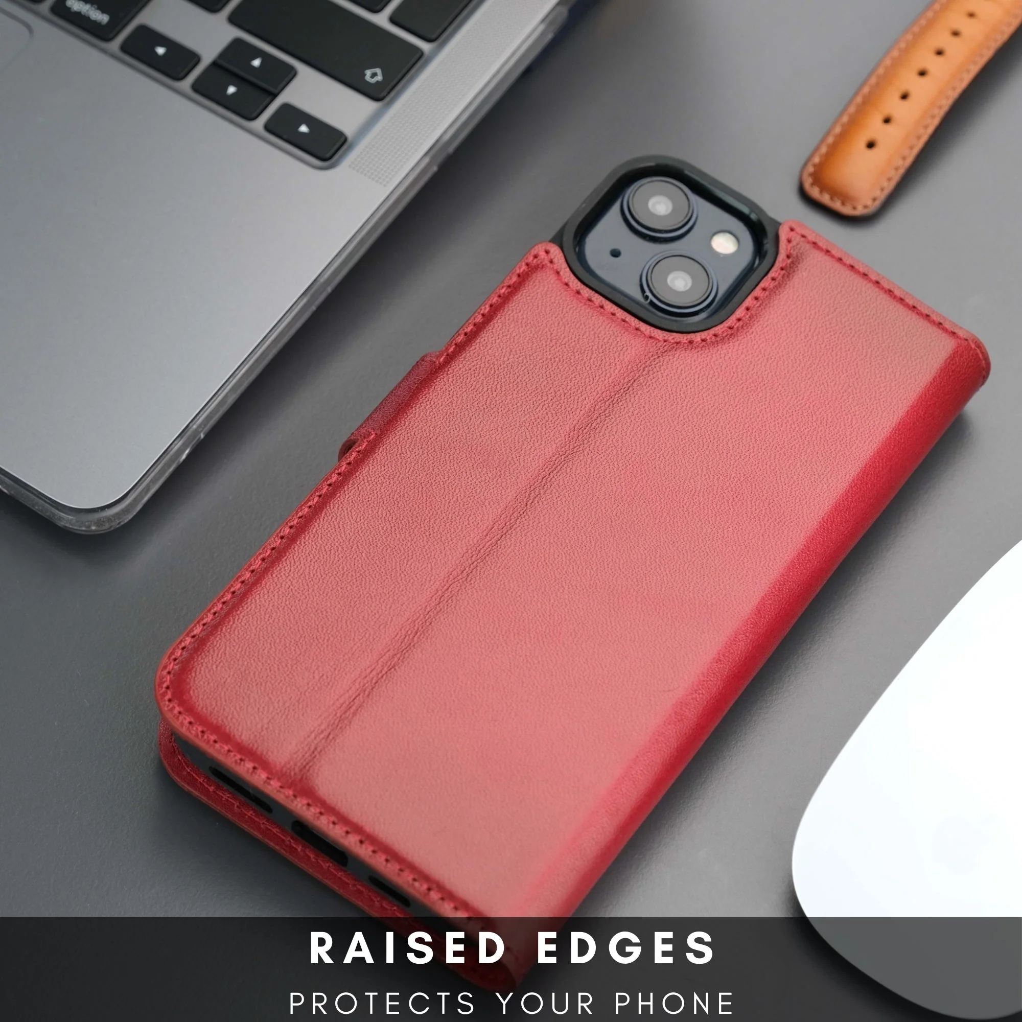 Casper Leather iPhone 14 Wallet Case | MagSafe - Image 51