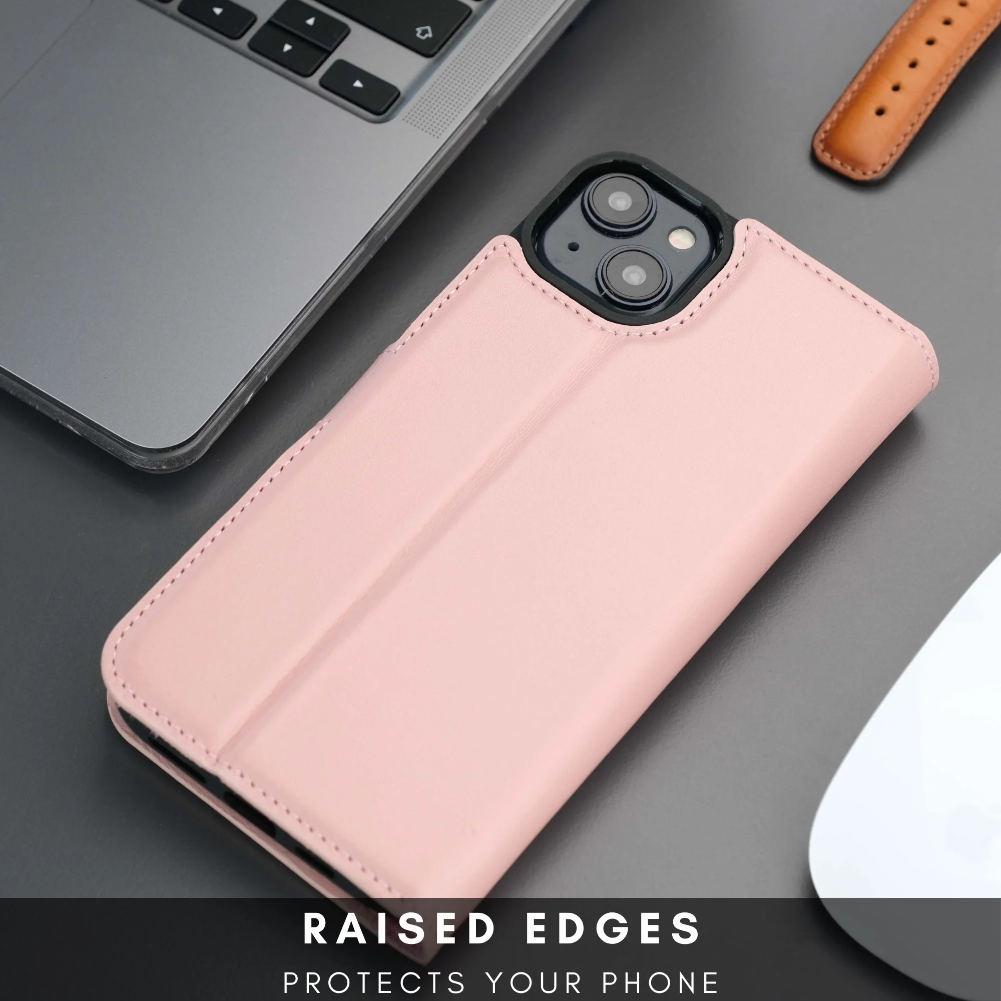 Casper Leather iPhone 15 Plus Wallet Case | Detachable MagSafe Compatible RFID Protection - Image 63