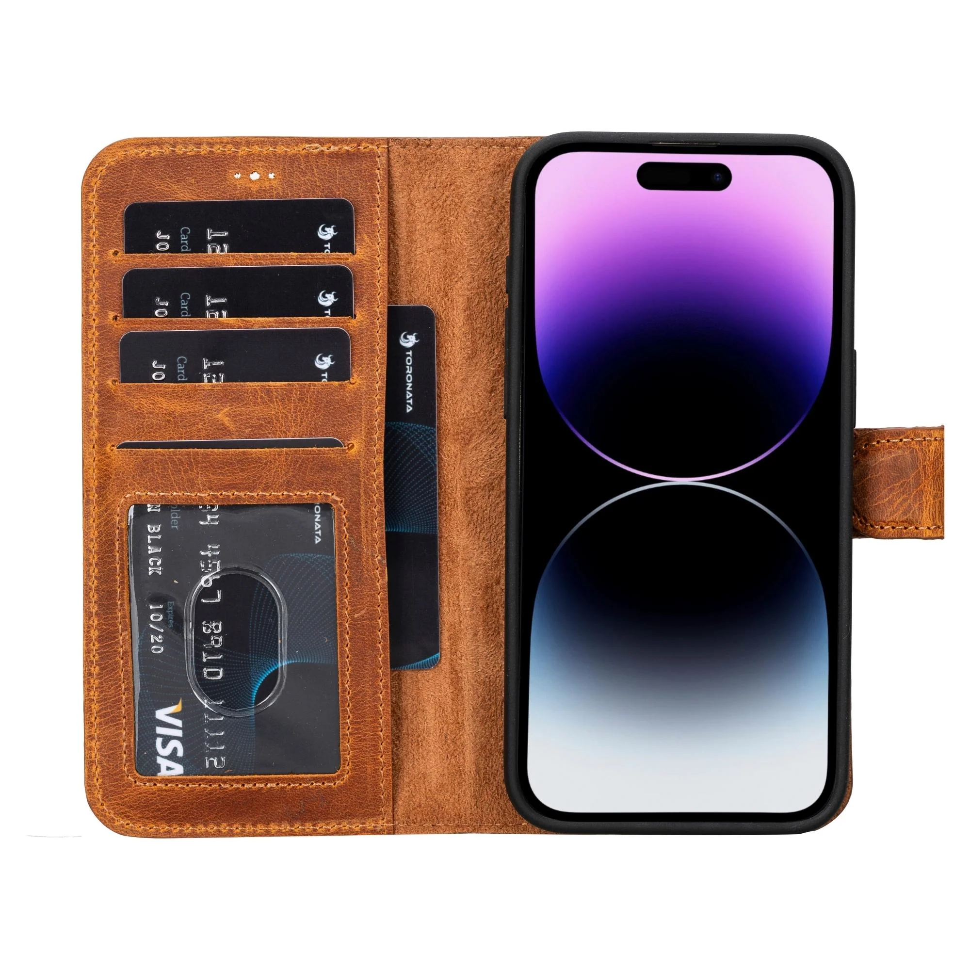 Casper Leather iPhone 15 Series Wallet Case - Image 14
