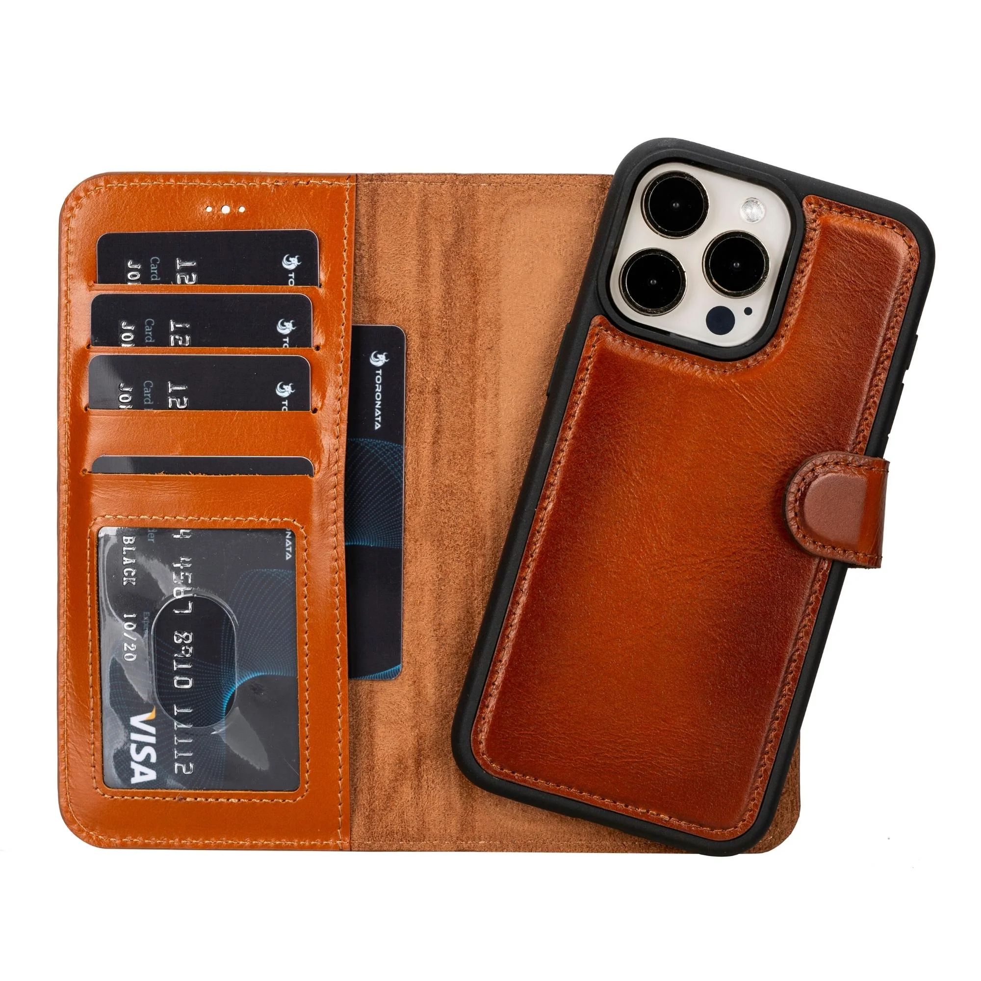 Casper Leather iPhone 15 Series Wallet Case - Image 21