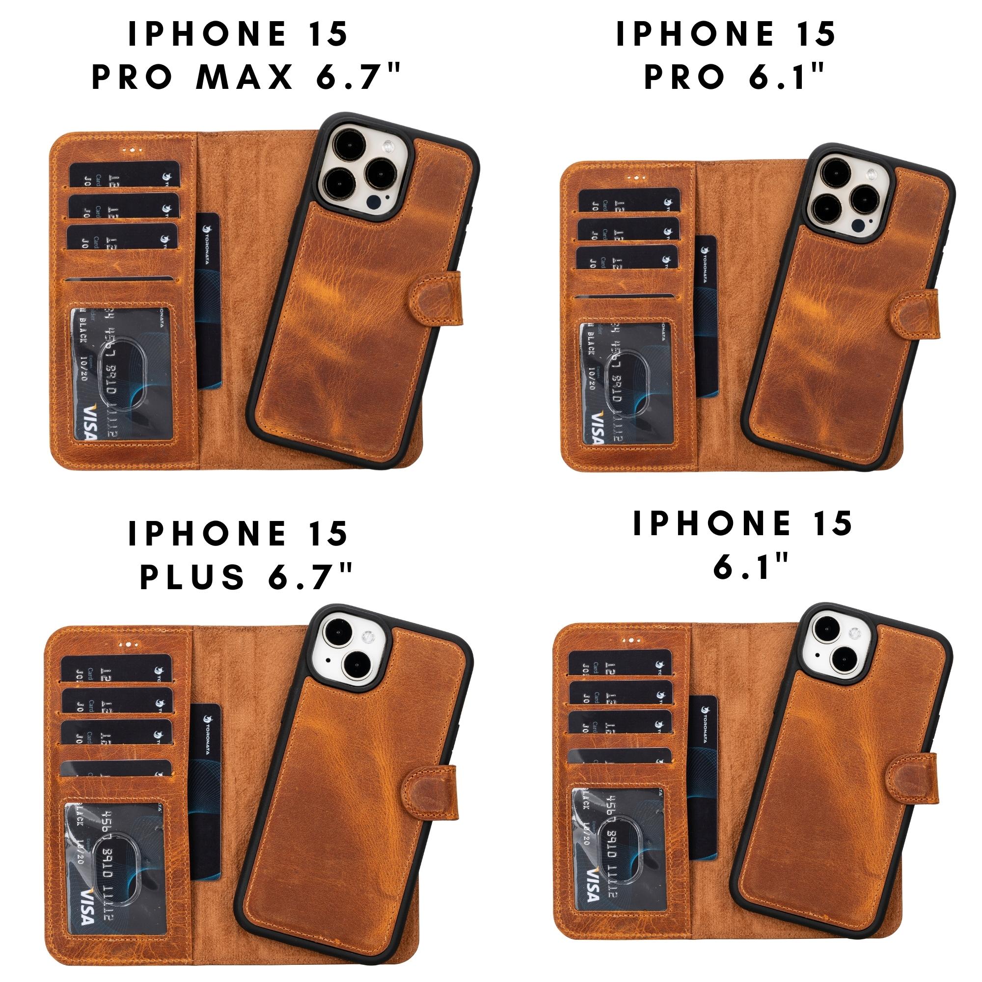 Casper Leather iPhone 15 Series Wallet Case - Image 3