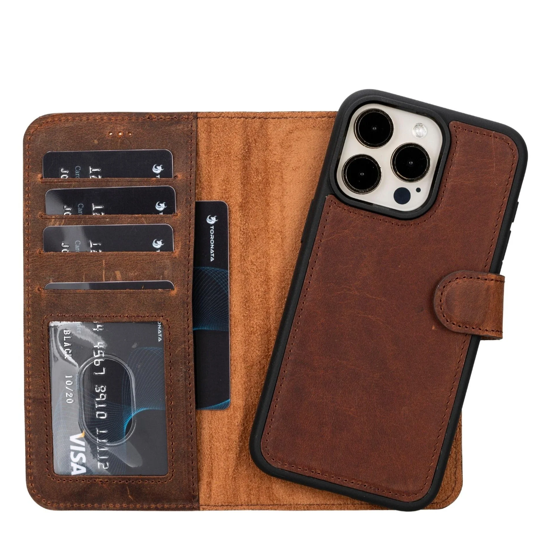 Casper Leather iPhone 15 Series Wallet Case - Image 43