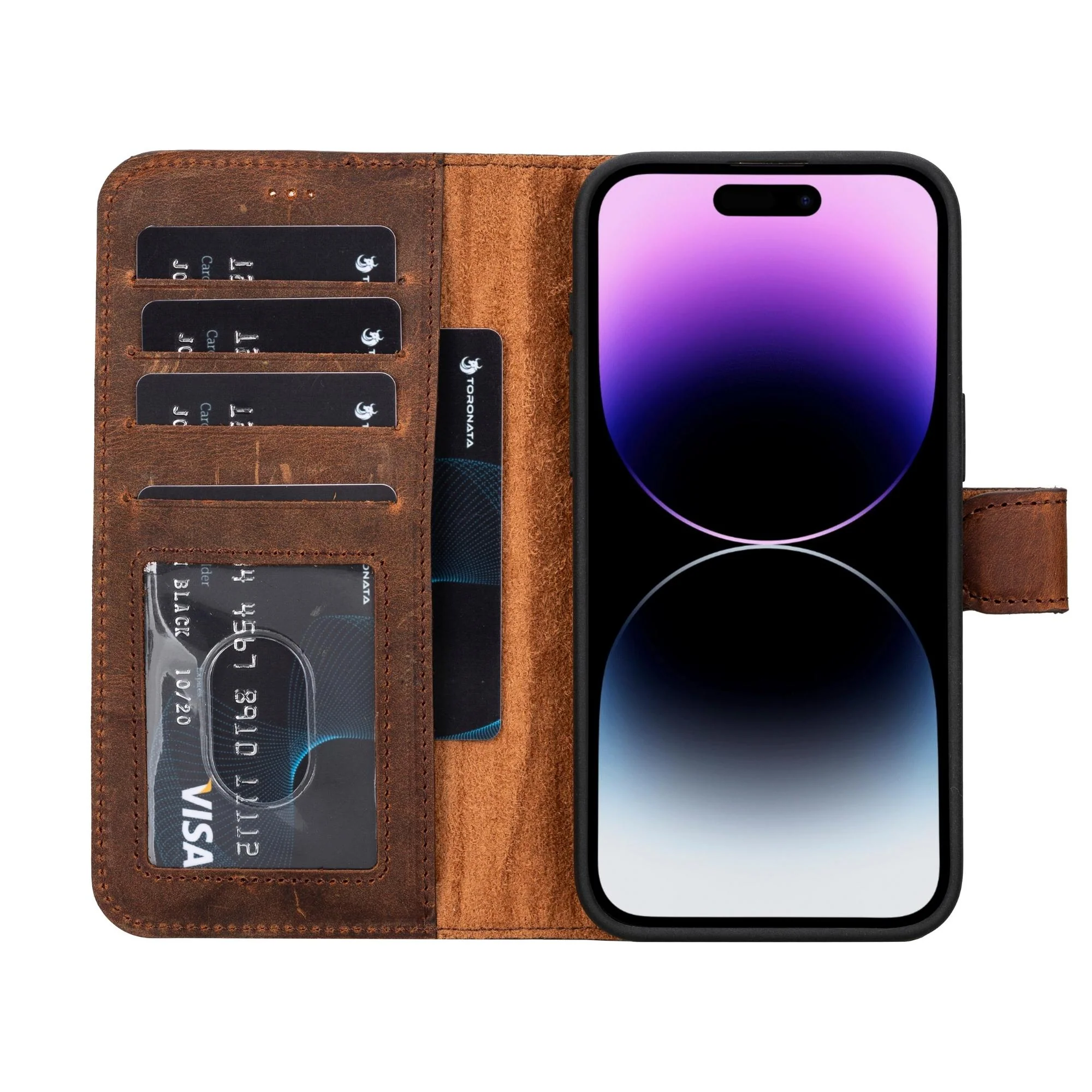 Casper Leather iPhone 15 Series Wallet Case - Image 47