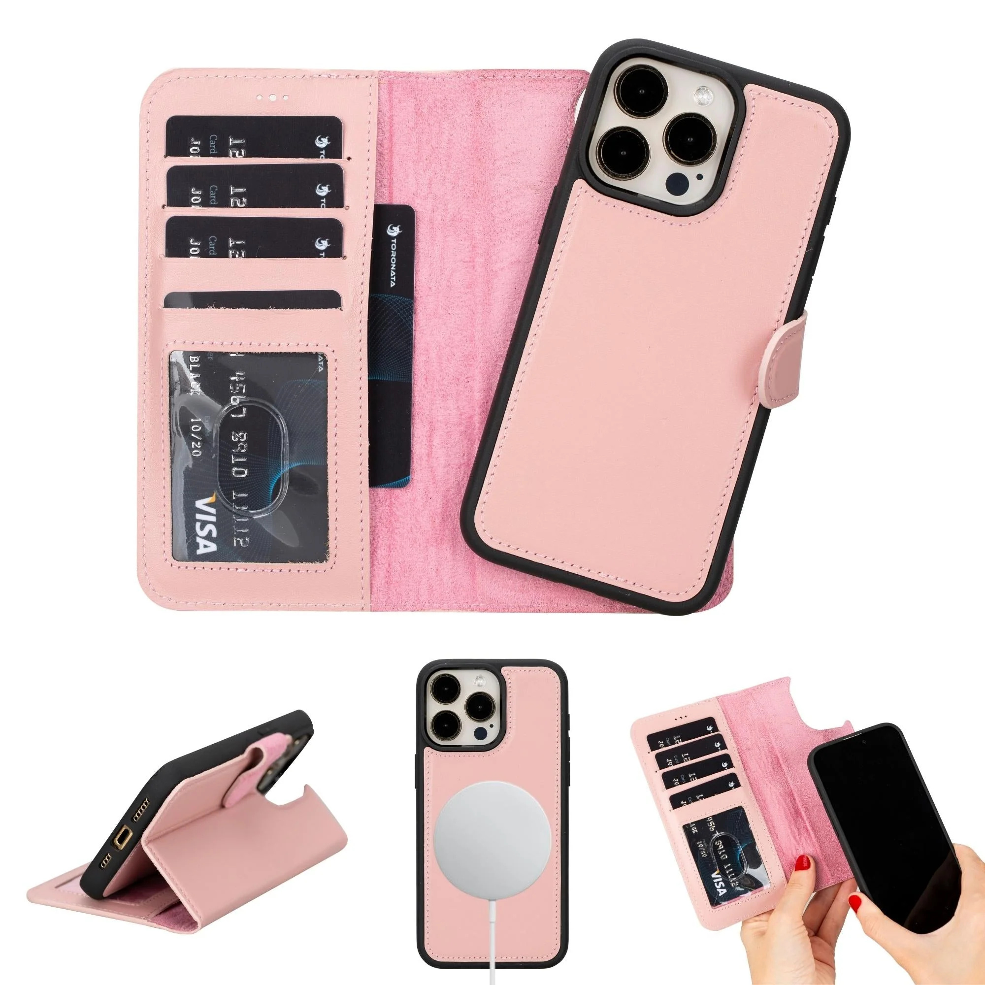 Casper Leather iPhone 15 Series Wallet Case - Image 53