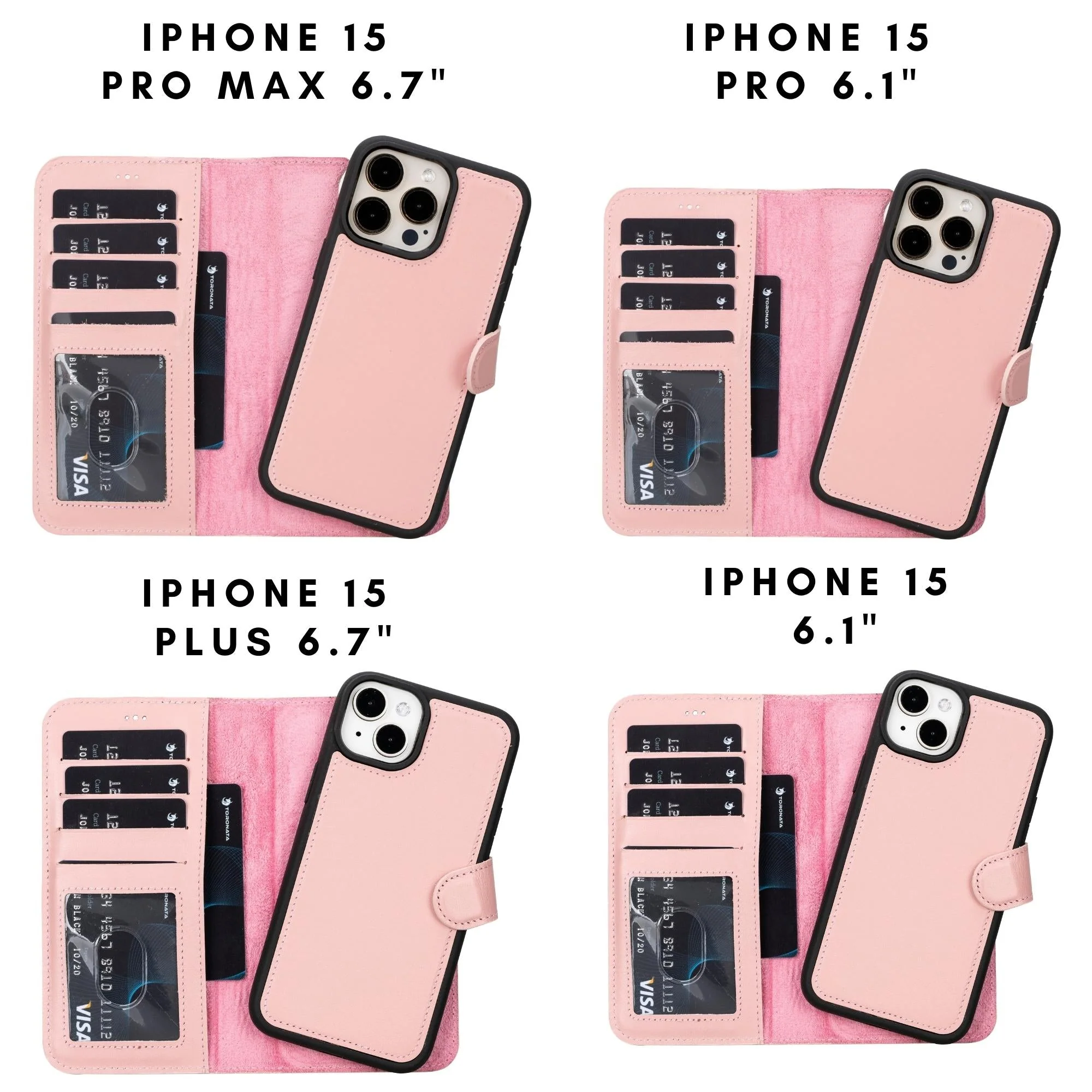 Casper Leather iPhone 15 Series Wallet Case - Image 54