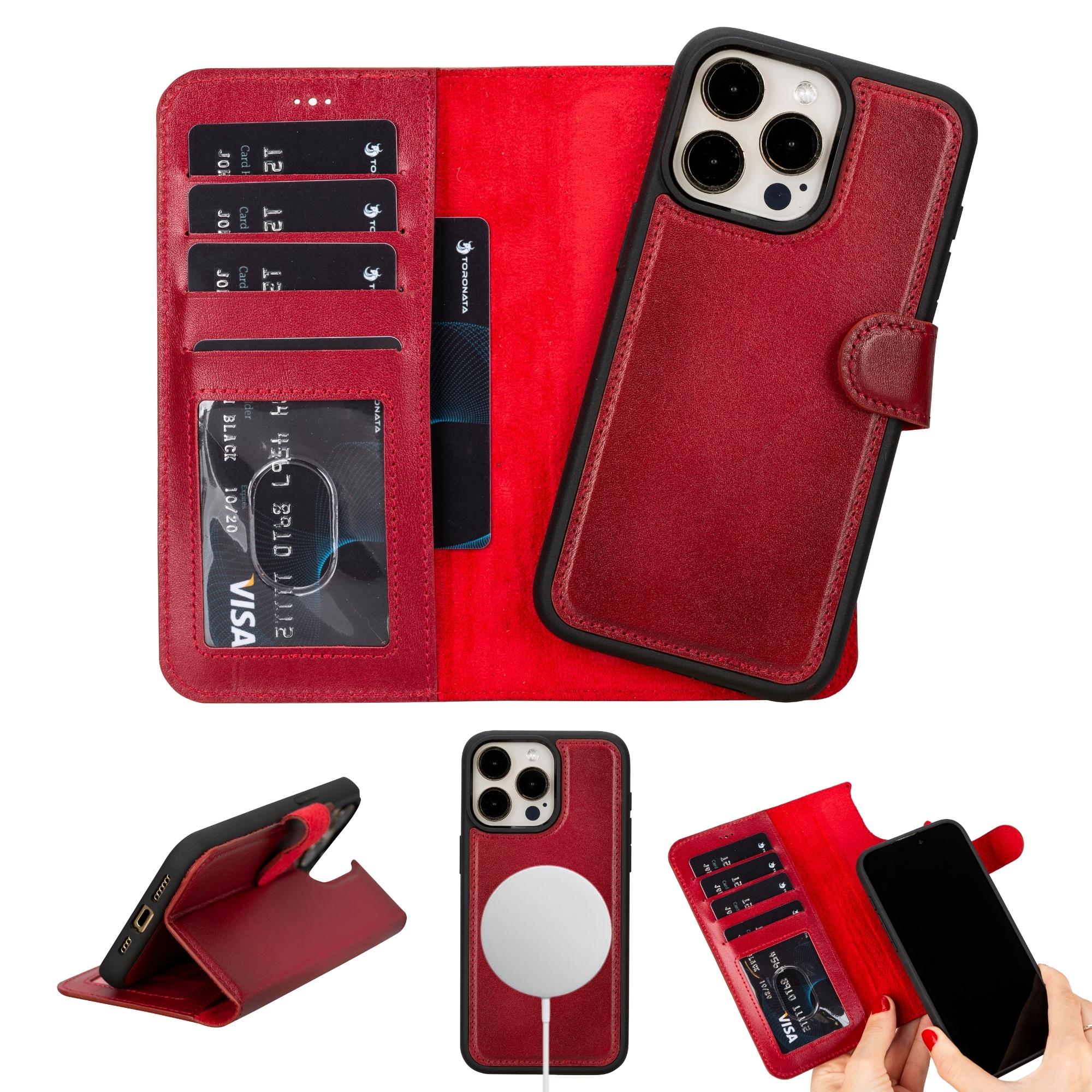 Casper Leather iPhone 15 Series Wallet Case - Image 75