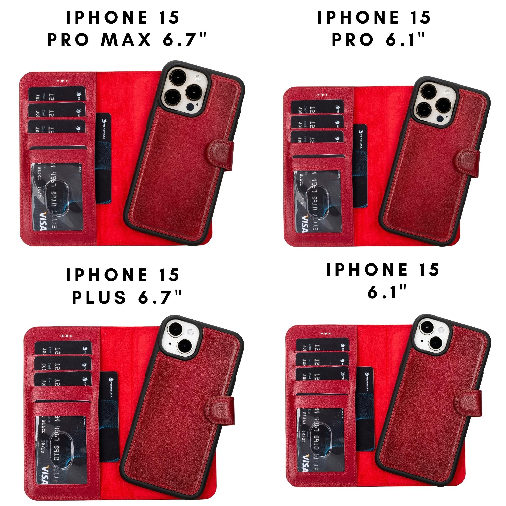 Casper Leather iPhone 15 Series Wallet Case - Image 77