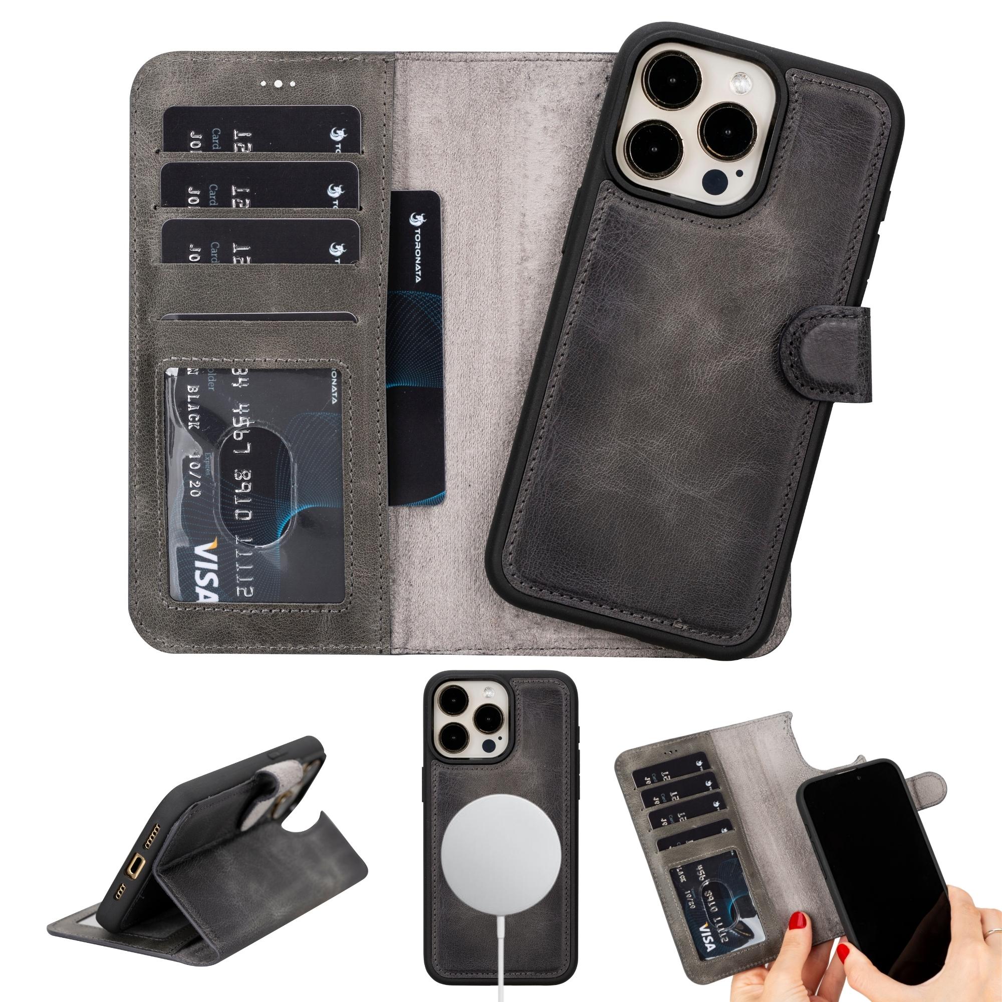 Casper Leather iPhone 15 Series Wallet Case - Image 85