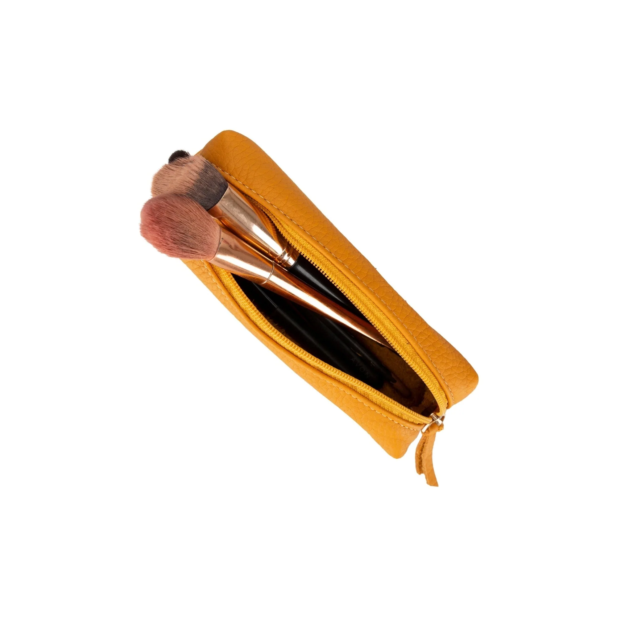 Centennial Multipurpose Leather Pencil Case and Makeup Bag - Image 11