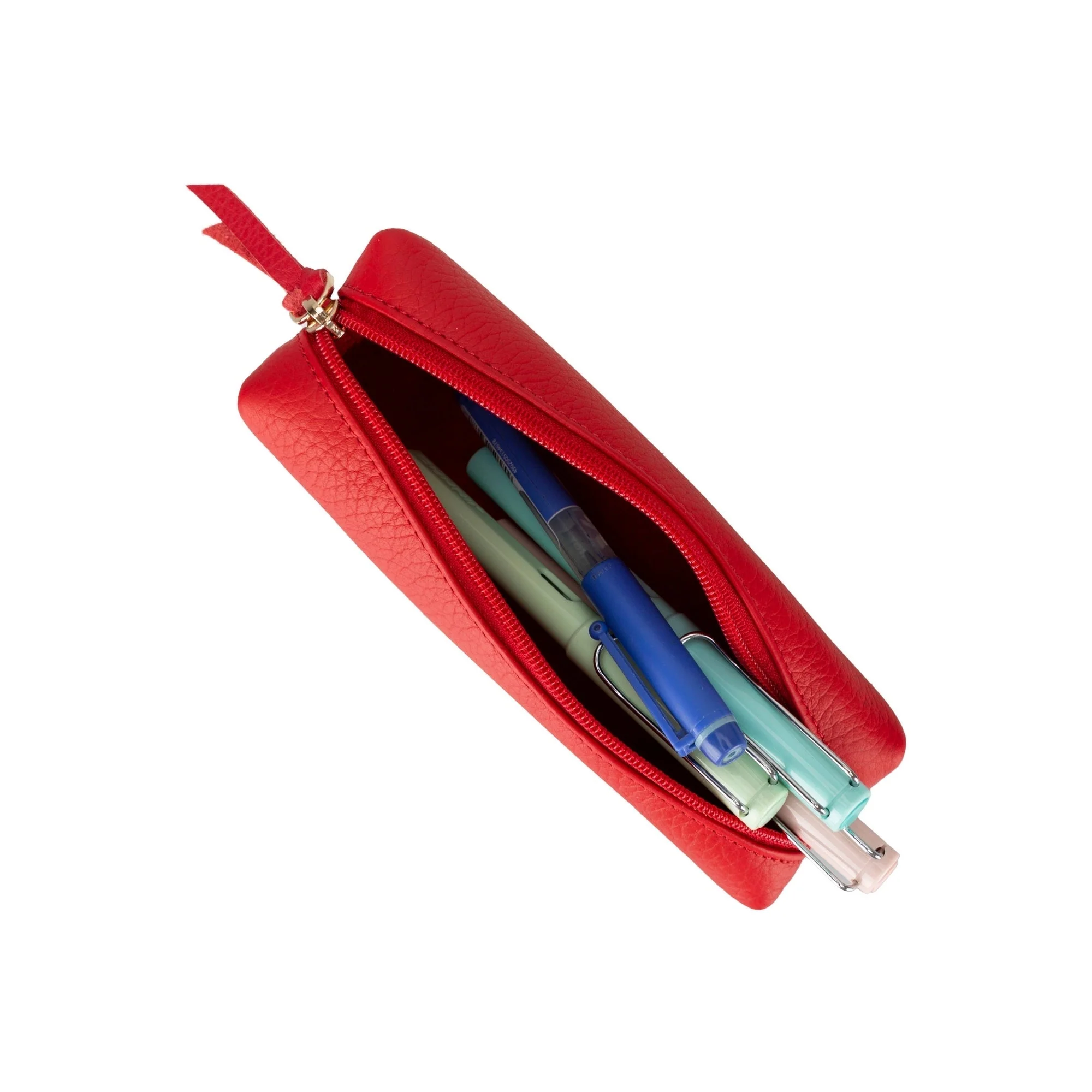 Centennial Multipurpose Leather Pencil Case and Makeup Bag - Image 20