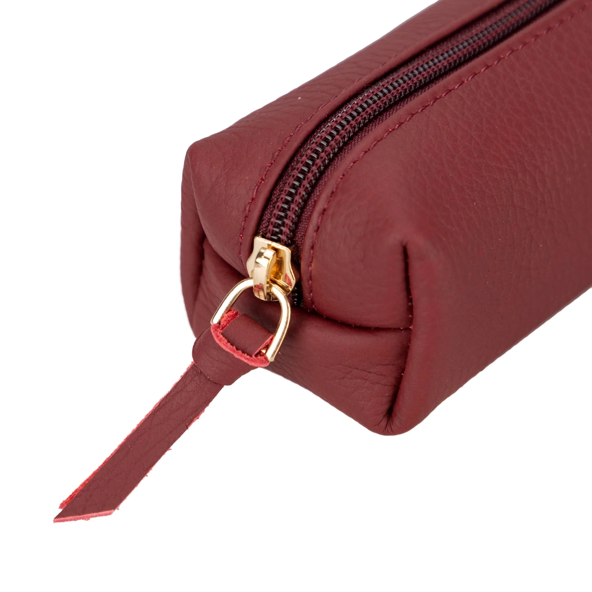 Centennial Multipurpose Leather Pencil Case and Makeup Bag - Image 8