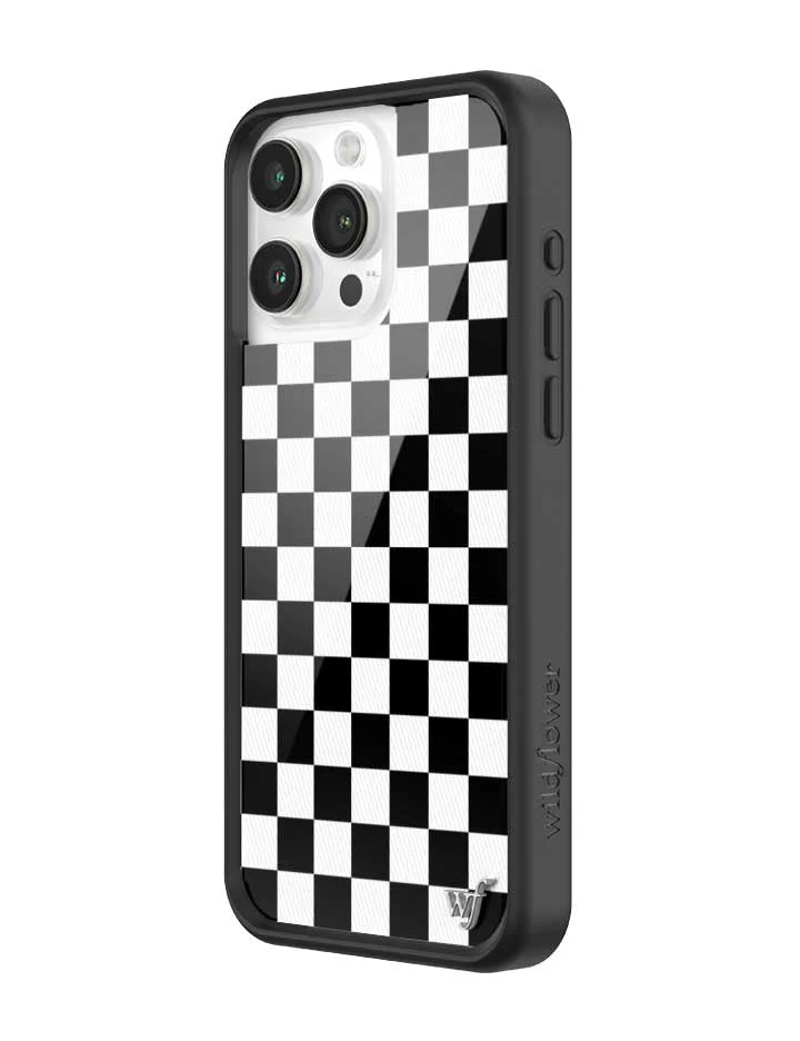 Checkers | Black iPhone Case - Image 10
