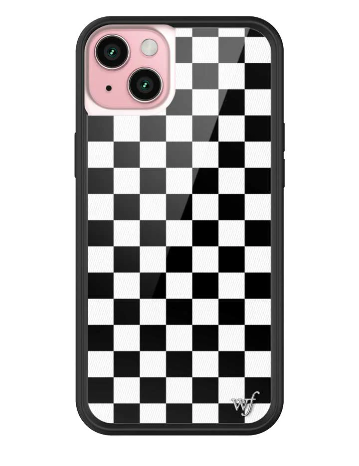 Checkers | Black iPhone Case - Image 11