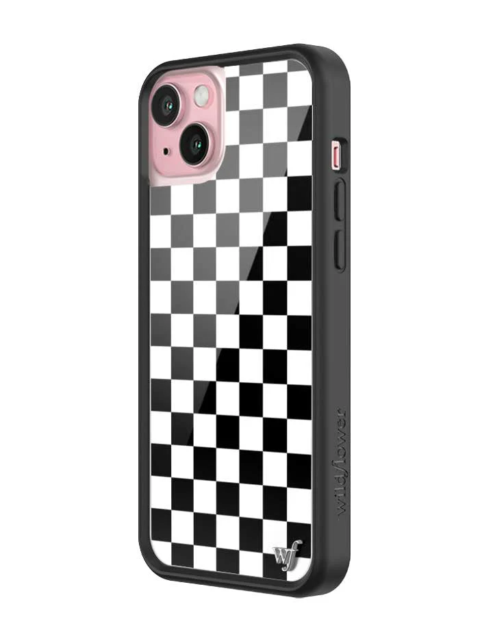 Checkers | Black iPhone Case - Image 12