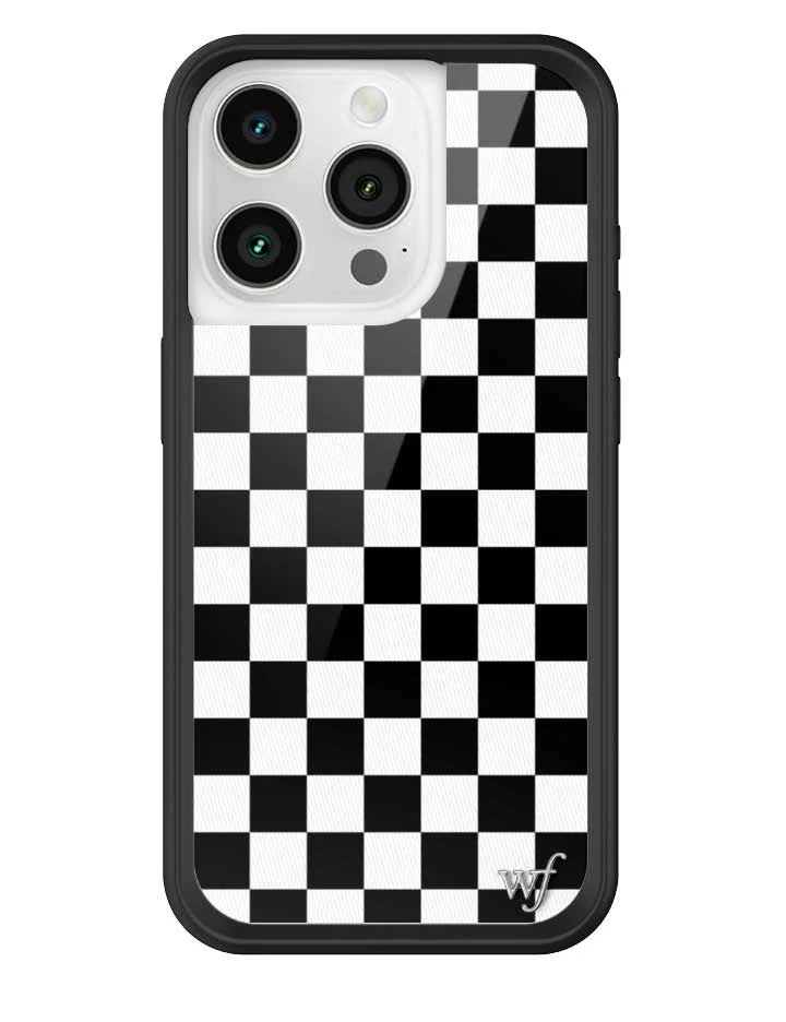 Checkers | Black iPhone Case - Image 13