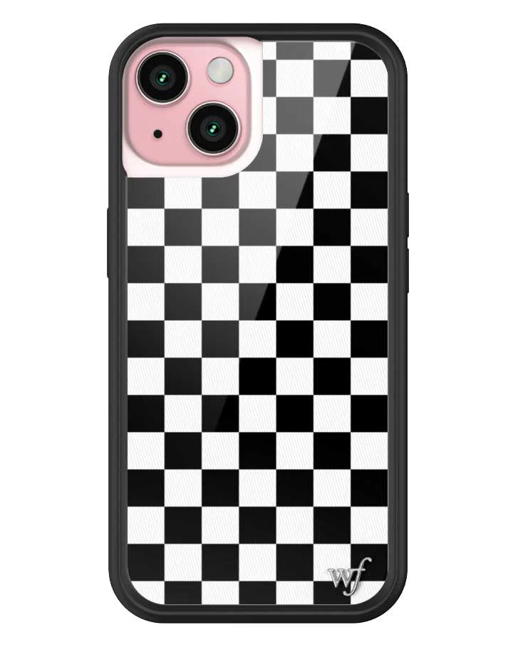 Checkers | Black iPhone Case - Image 15