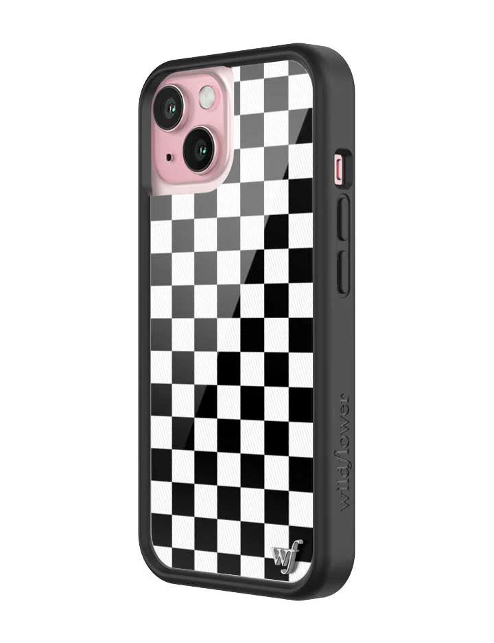 Checkers | Black iPhone Case - Image 16