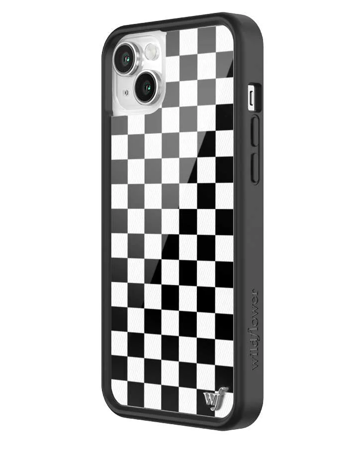 Checkers | Black iPhone Case - Image 20