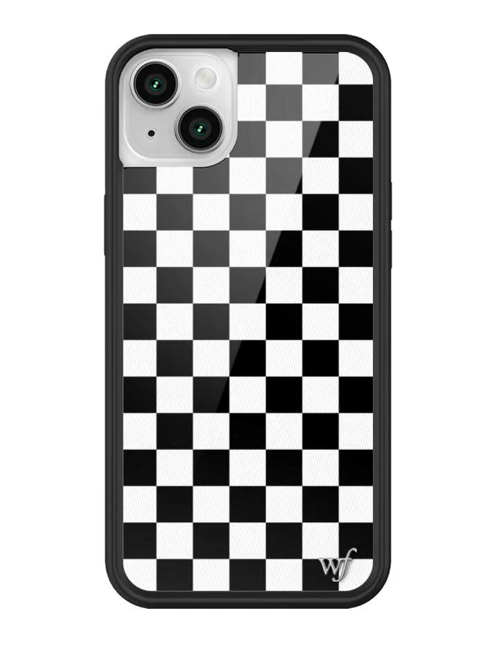Checkers | Black iPhone Case - Image 23