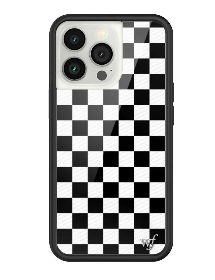 Checkers | Black iPhone Case - Image 27