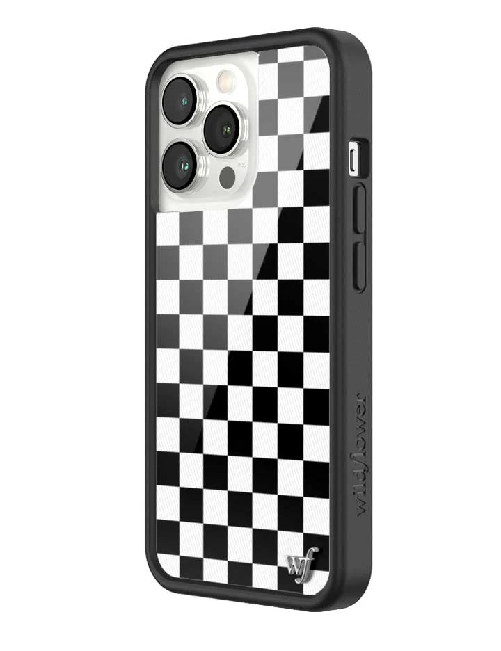 Checkers | Black iPhone Case - Image 28