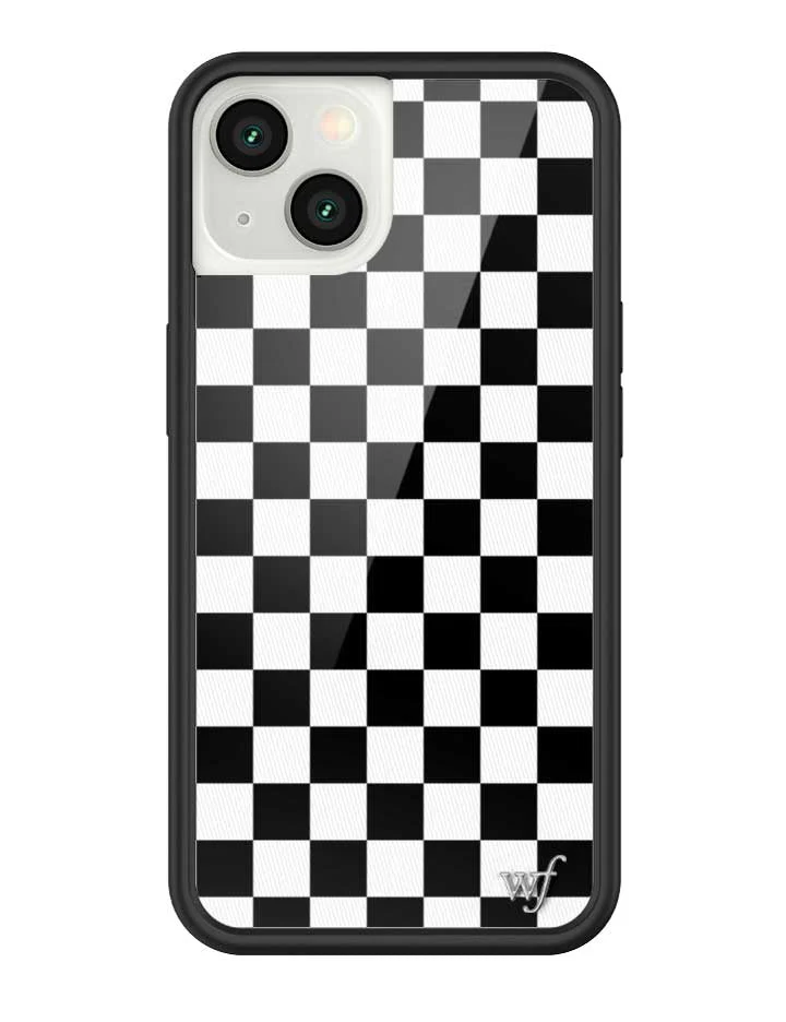 Checkers | Black iPhone Case - Image 29