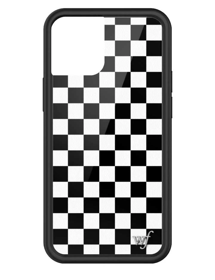 Checkers | Black iPhone Case - Image 33