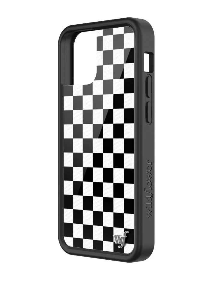 Checkers | Black iPhone Case - Image 34