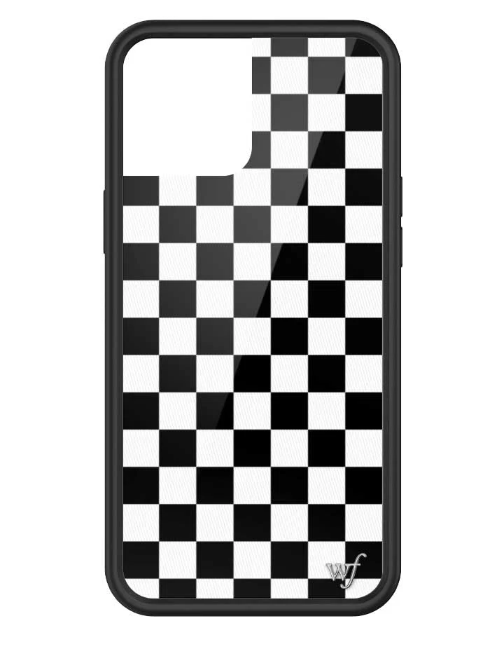 Checkers | Black iPhone Case - Image 35