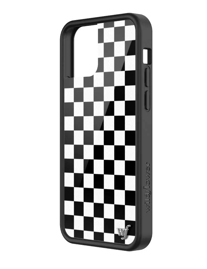 Checkers | Black iPhone Case - Image 38