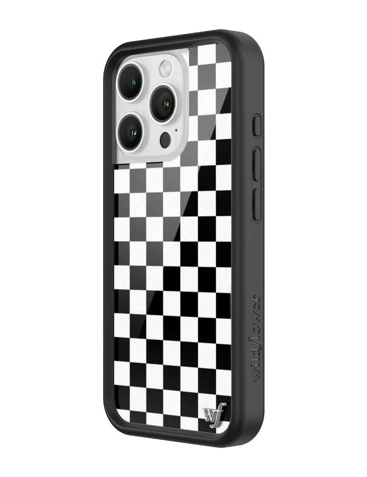 Checkers | Black iPhone Case - Image 6