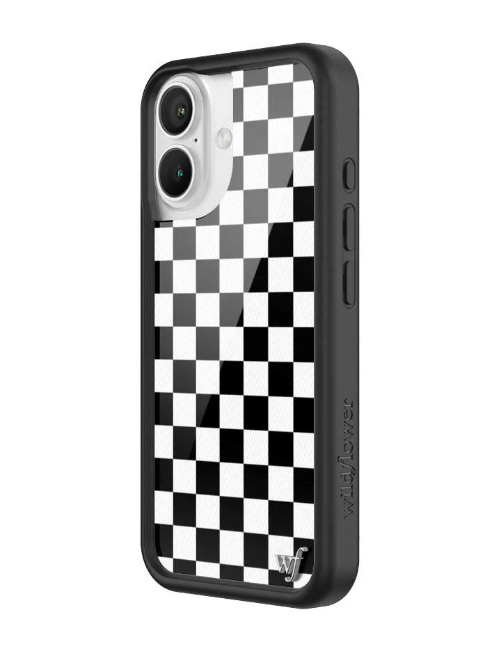Checkers | Black iPhone Case - Image 8
