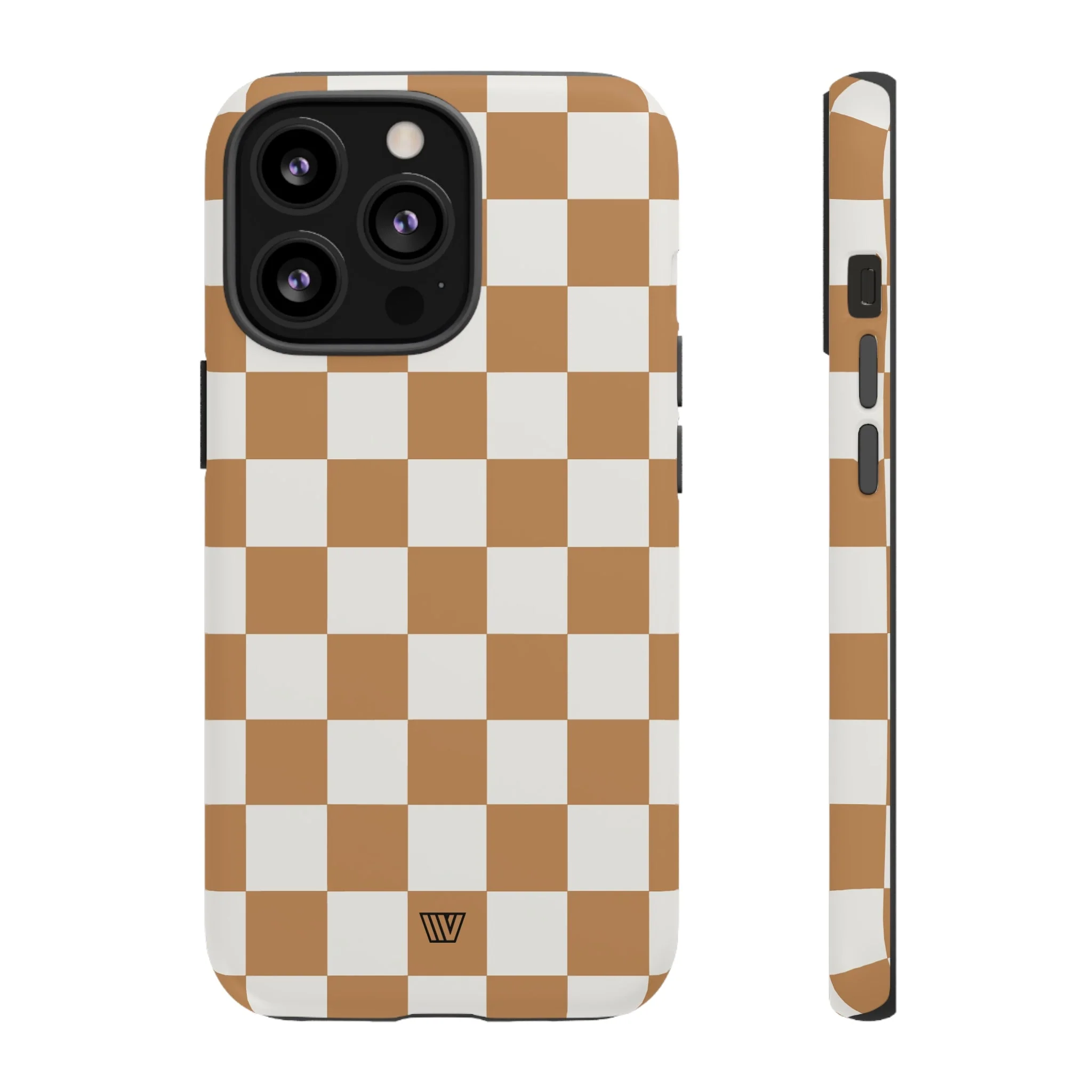 CHESTNUT CHECKERBOARD | Tough Phone Case - Image 19