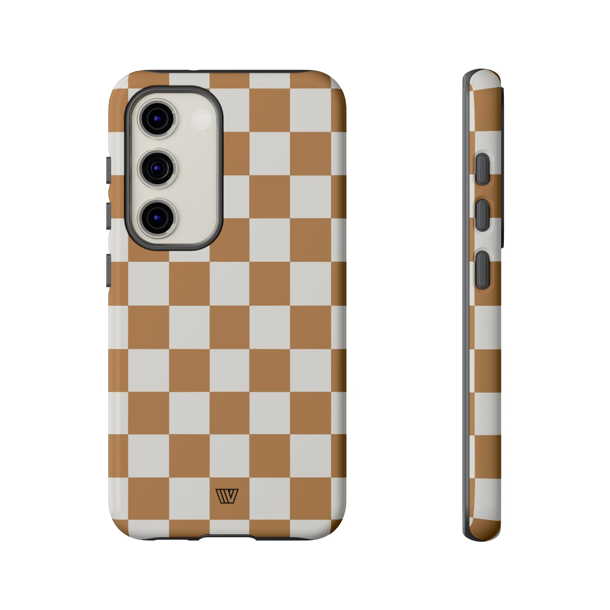 CHESTNUT CHECKERBOARD | Tough Phone Case - Image 22