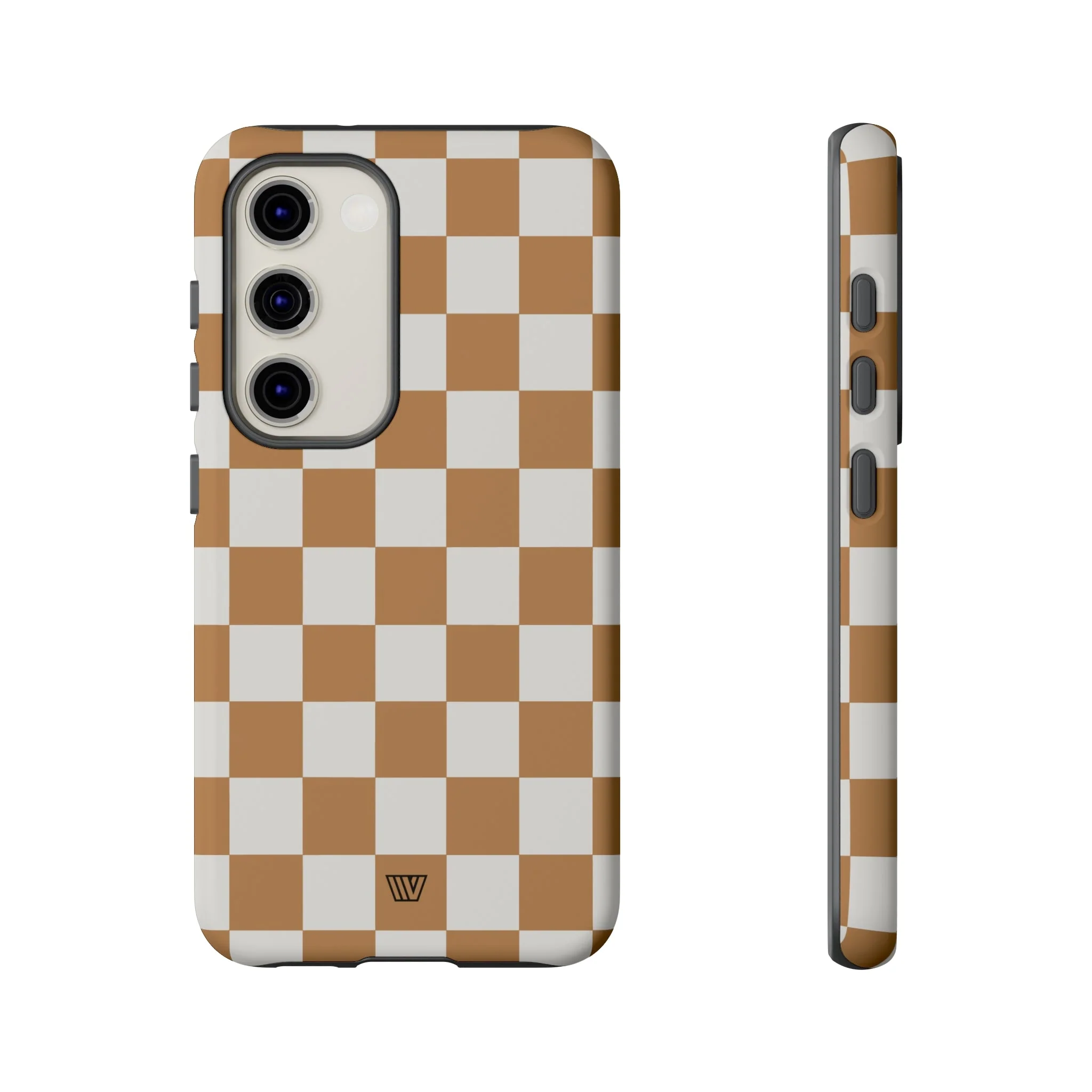 CHESTNUT CHECKERBOARD | Tough Phone Case - Image 23