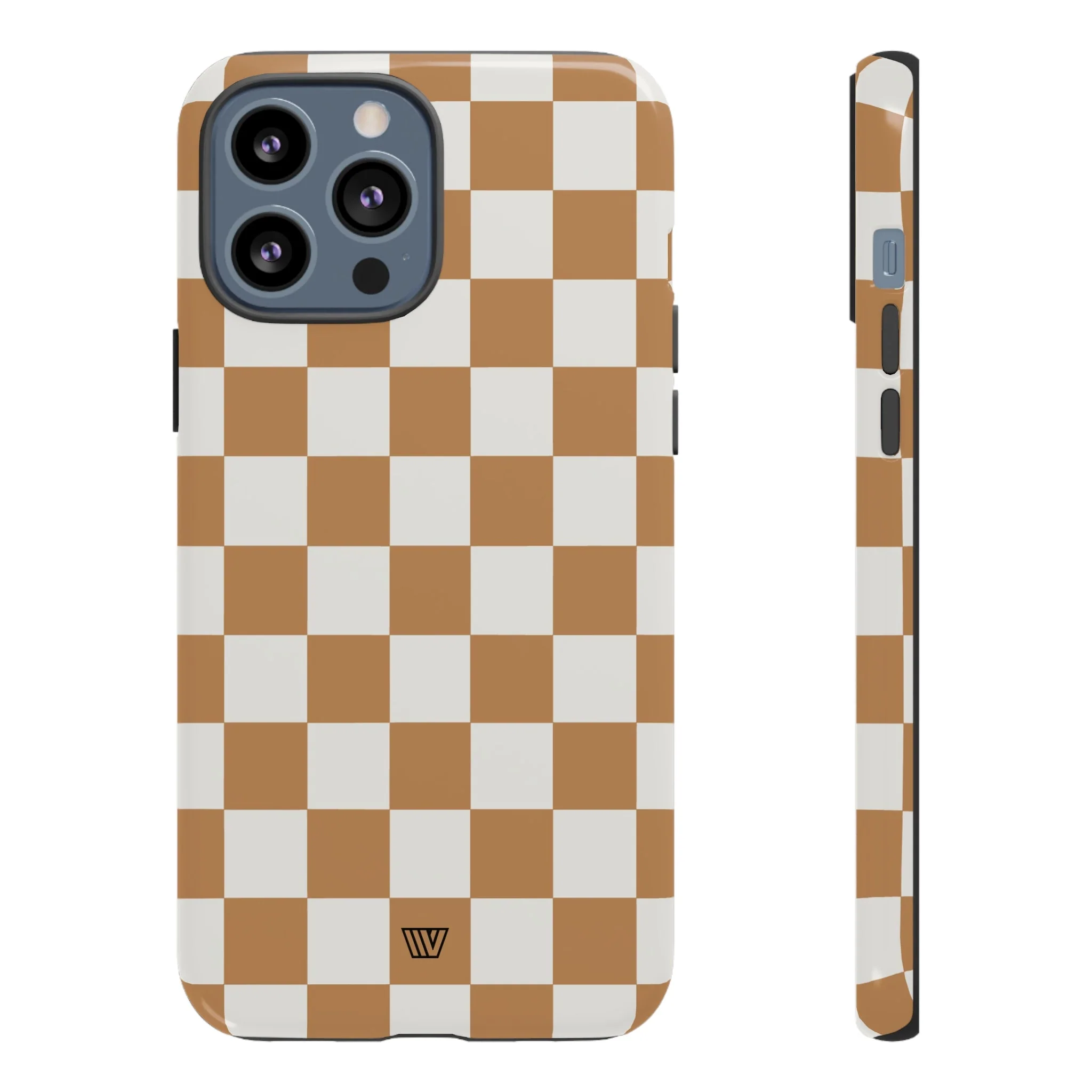 CHESTNUT CHECKERBOARD | Tough Phone Case - Image 30