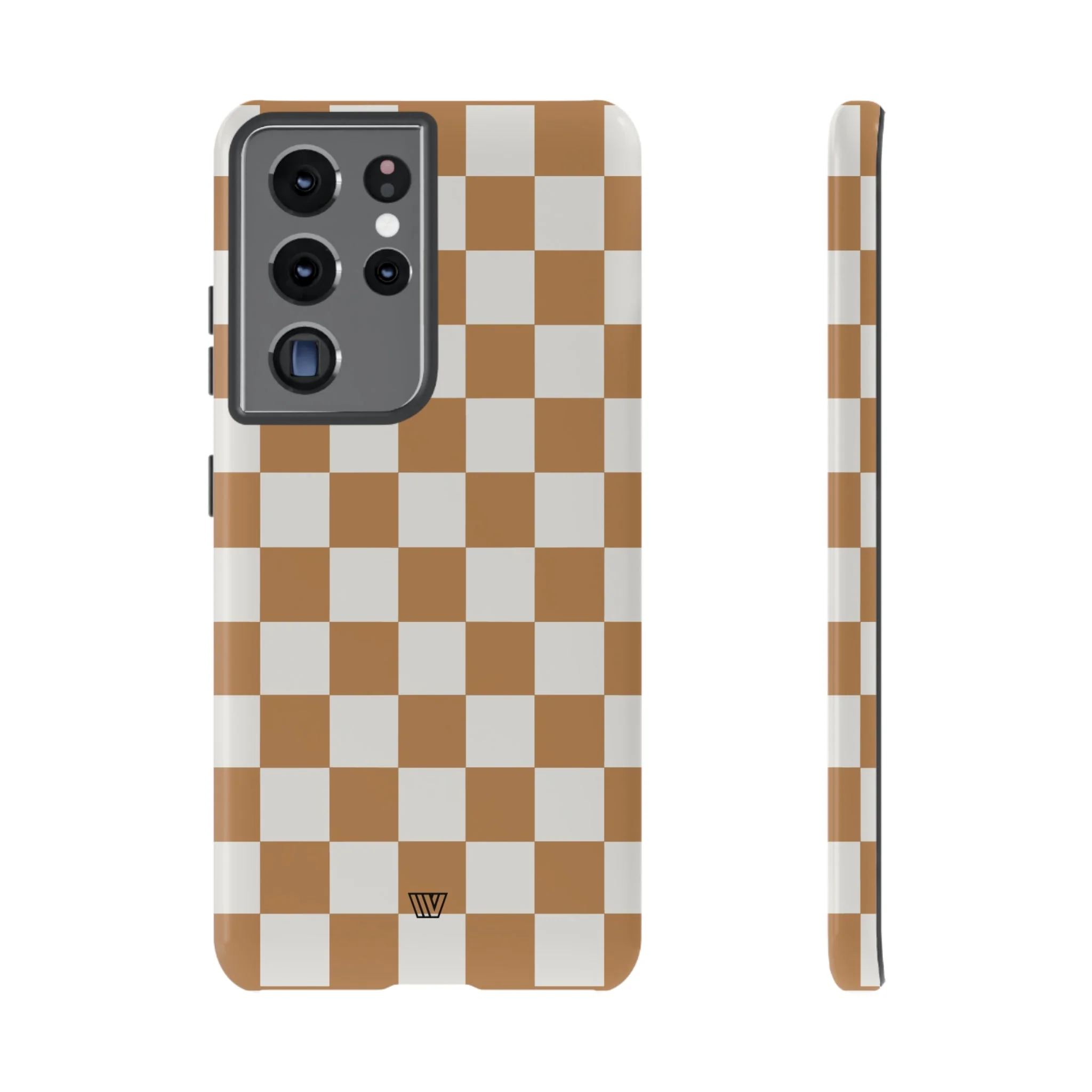 CHESTNUT CHECKERBOARD | Tough Phone Case - Image 40