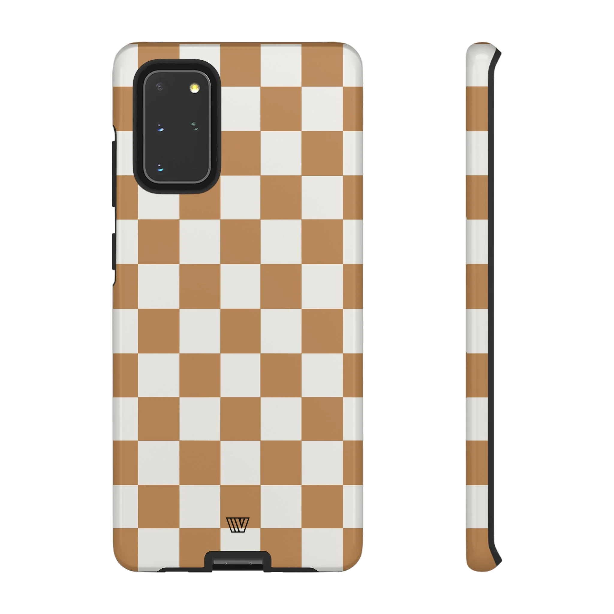 CHESTNUT CHECKERBOARD | Tough Phone Case - Image 46