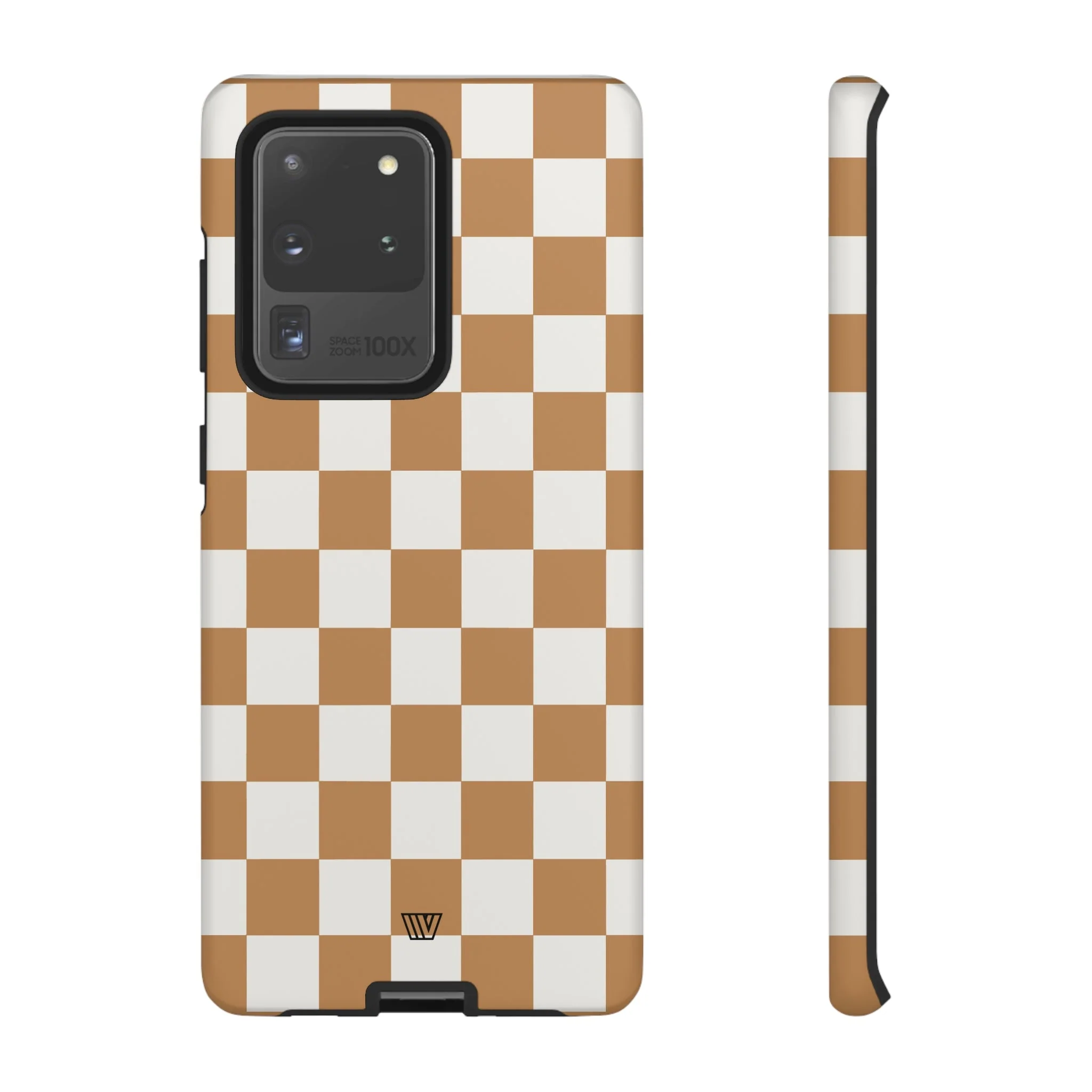 CHESTNUT CHECKERBOARD | Tough Phone Case - Image 49