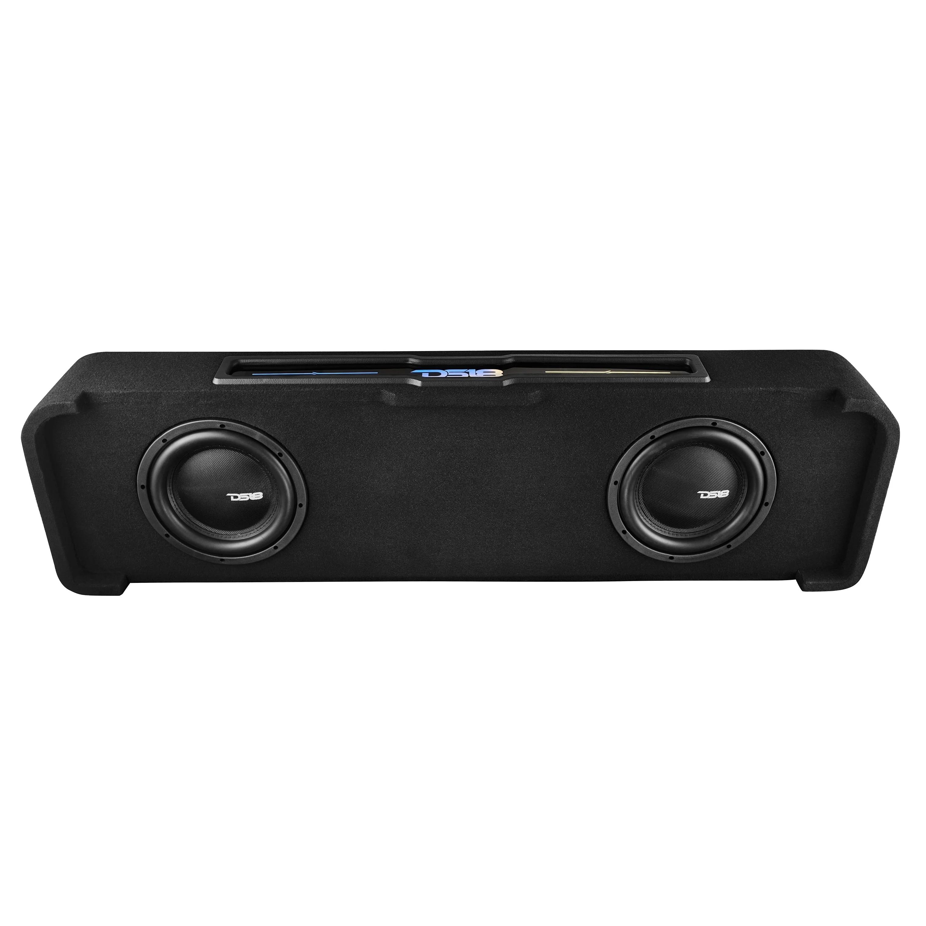 Chevy Silverado Down Firing Loaded Subwoofer Enclosure with Dream LED Lights, Amplifier and Wiring Kit - Image 3