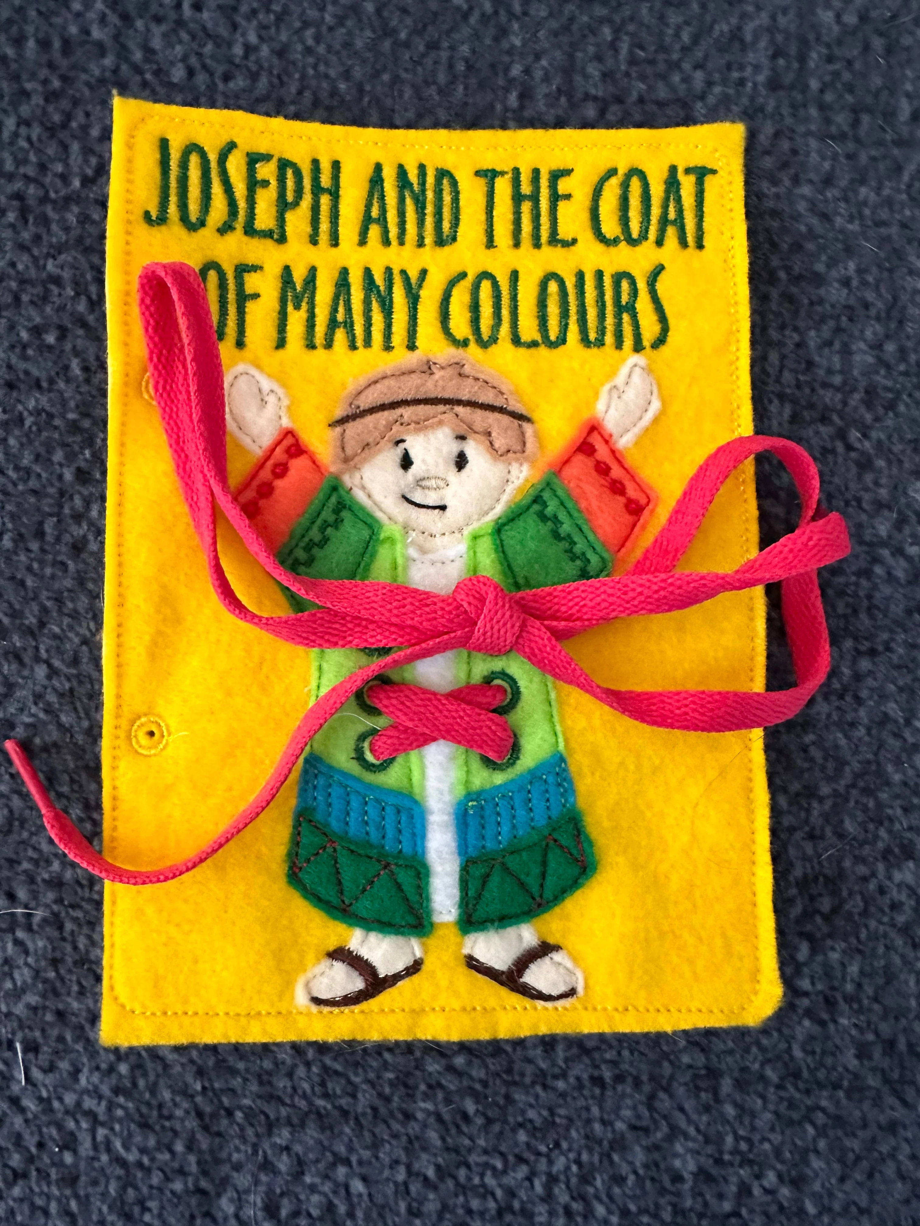 Children's Bible Quiet Book, Interactive Christian Learning Toy,
Baptism Birthday Christmas Gift - Image 2