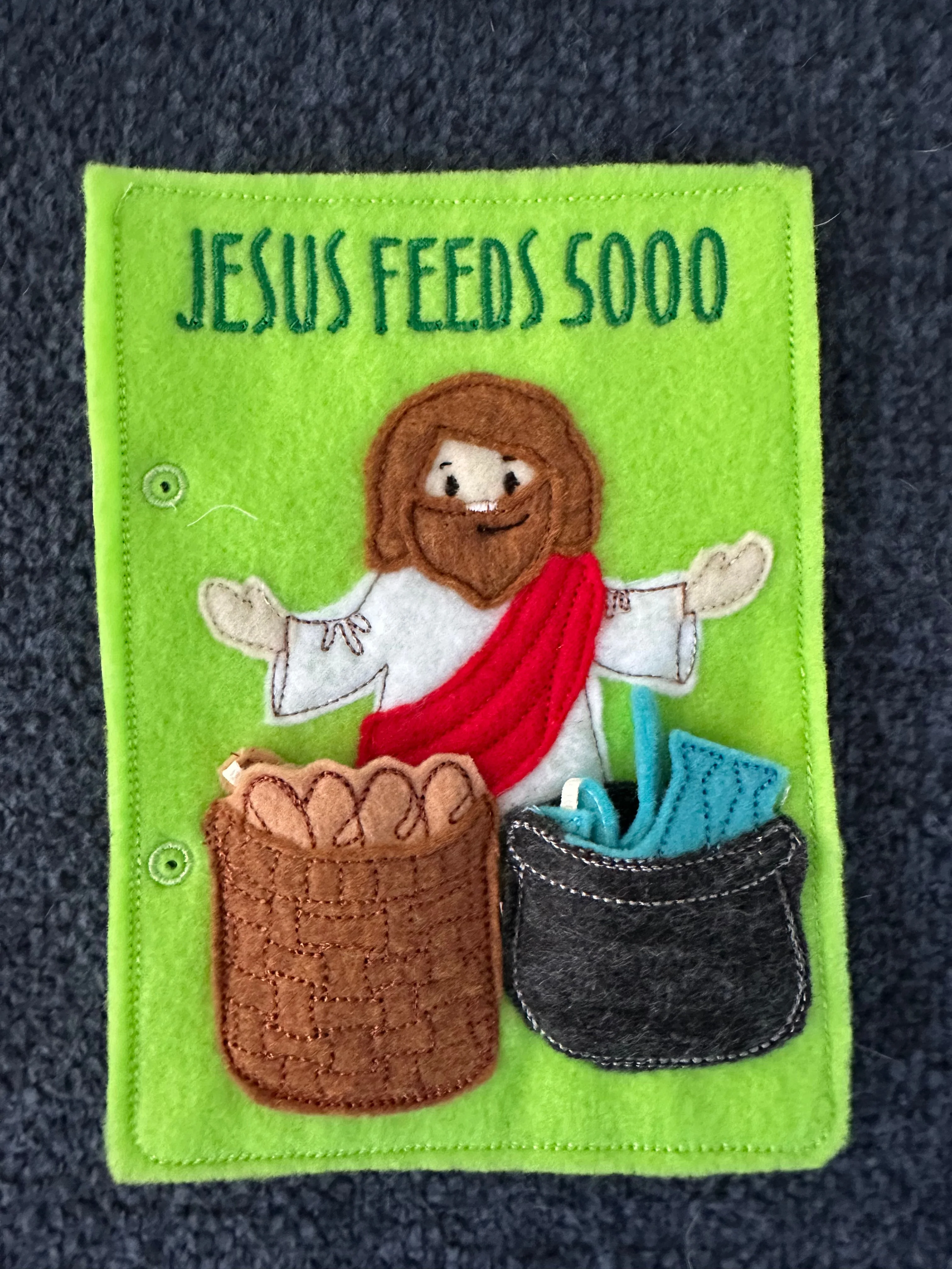 Children's Bible Quiet Book, Interactive Christian Learning Toy,
Baptism Birthday Christmas Gift - Image 8