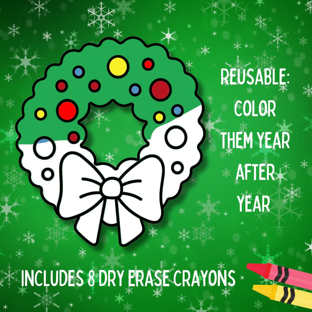 Christmas Craft Magnets | 2 Sets - Image 2