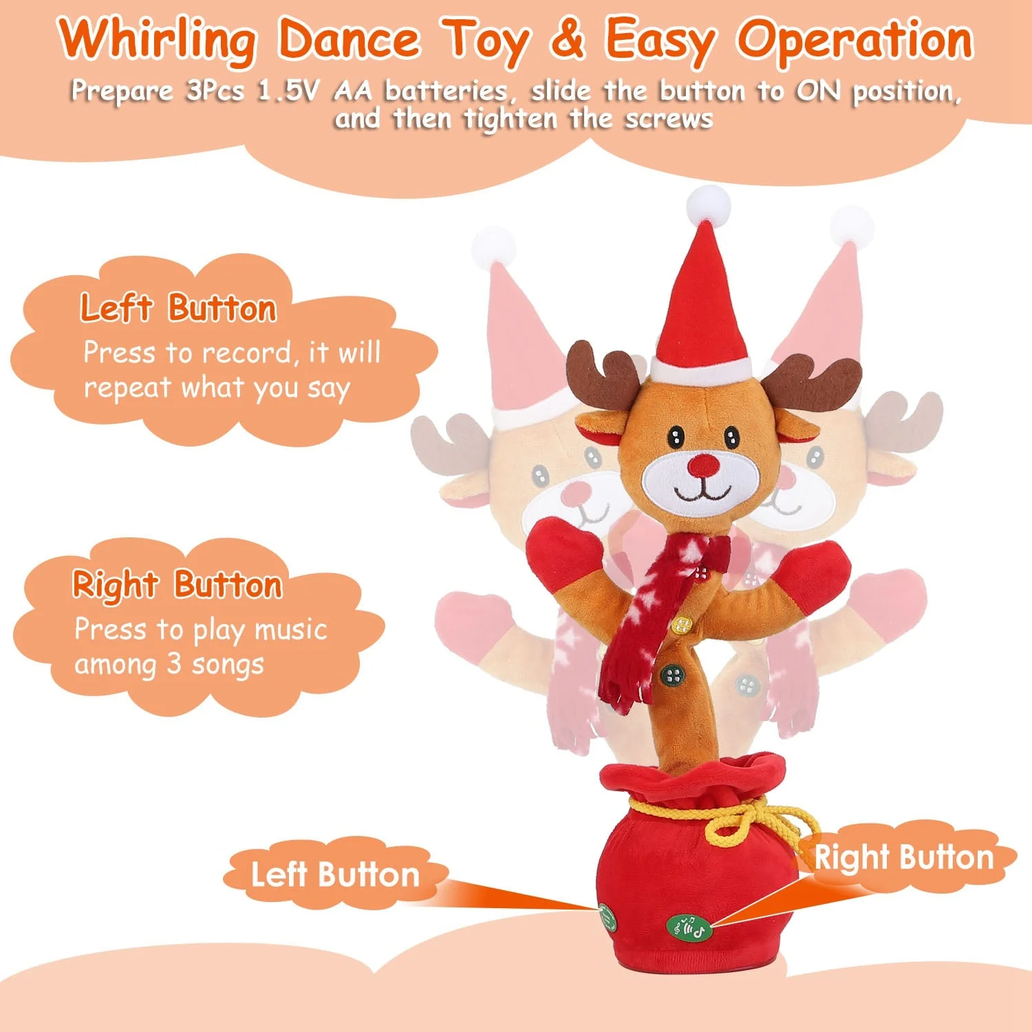 Christmas Electric Dance Toy - Image 4