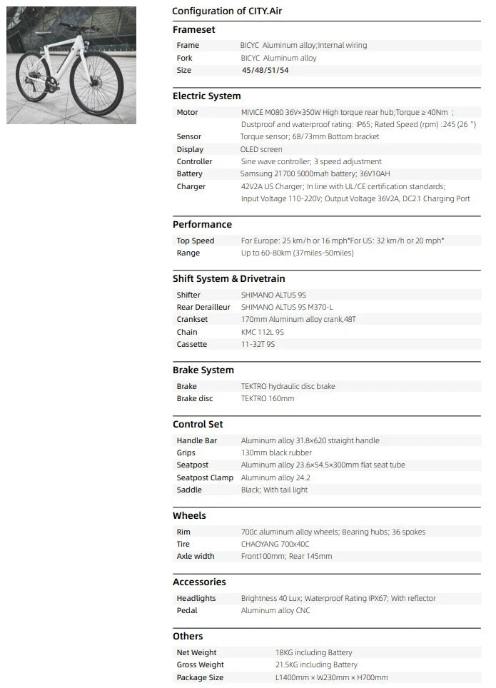 CITI AIR E BIKE - Image 4