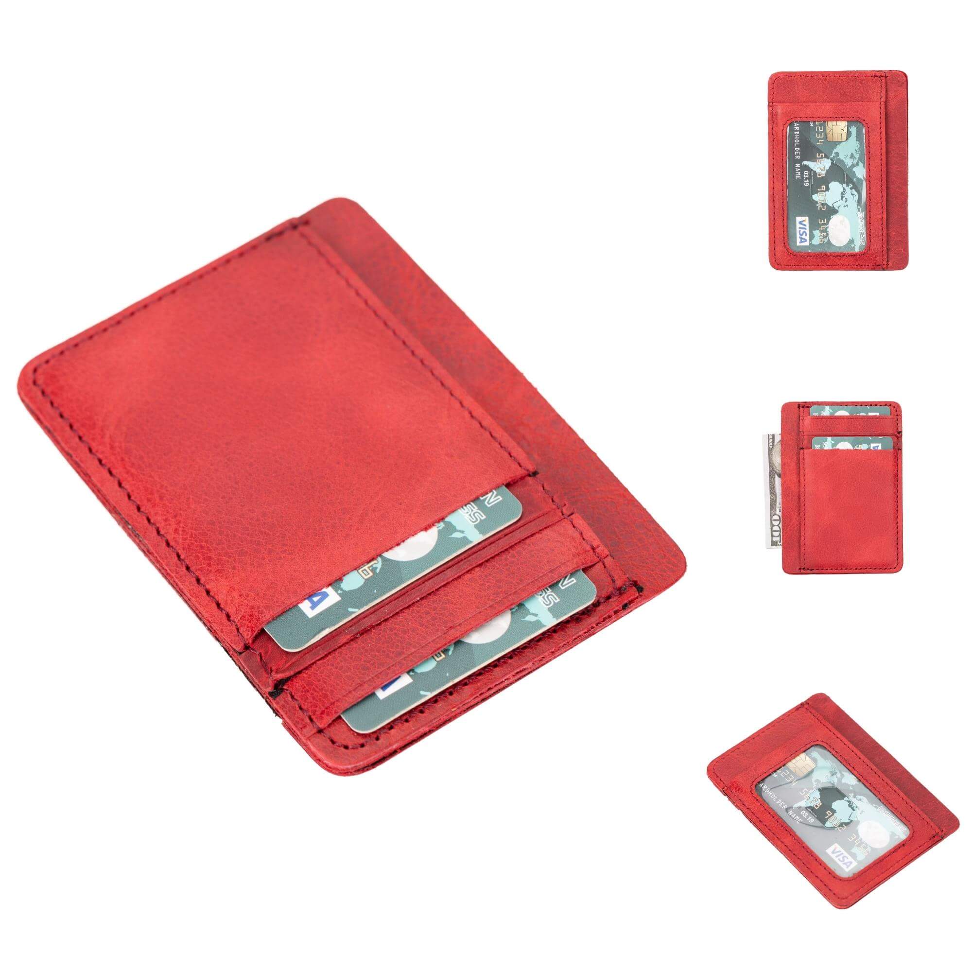 Cody Leather Card Holder and Wallet for Unisex - Image 6