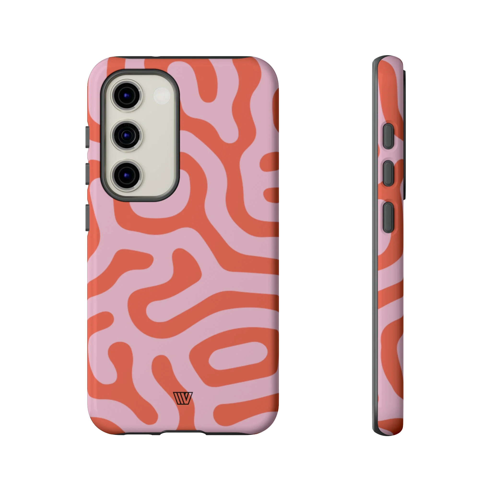 CORAL ORGANIC LINES | Tough Phone Case - Image 49