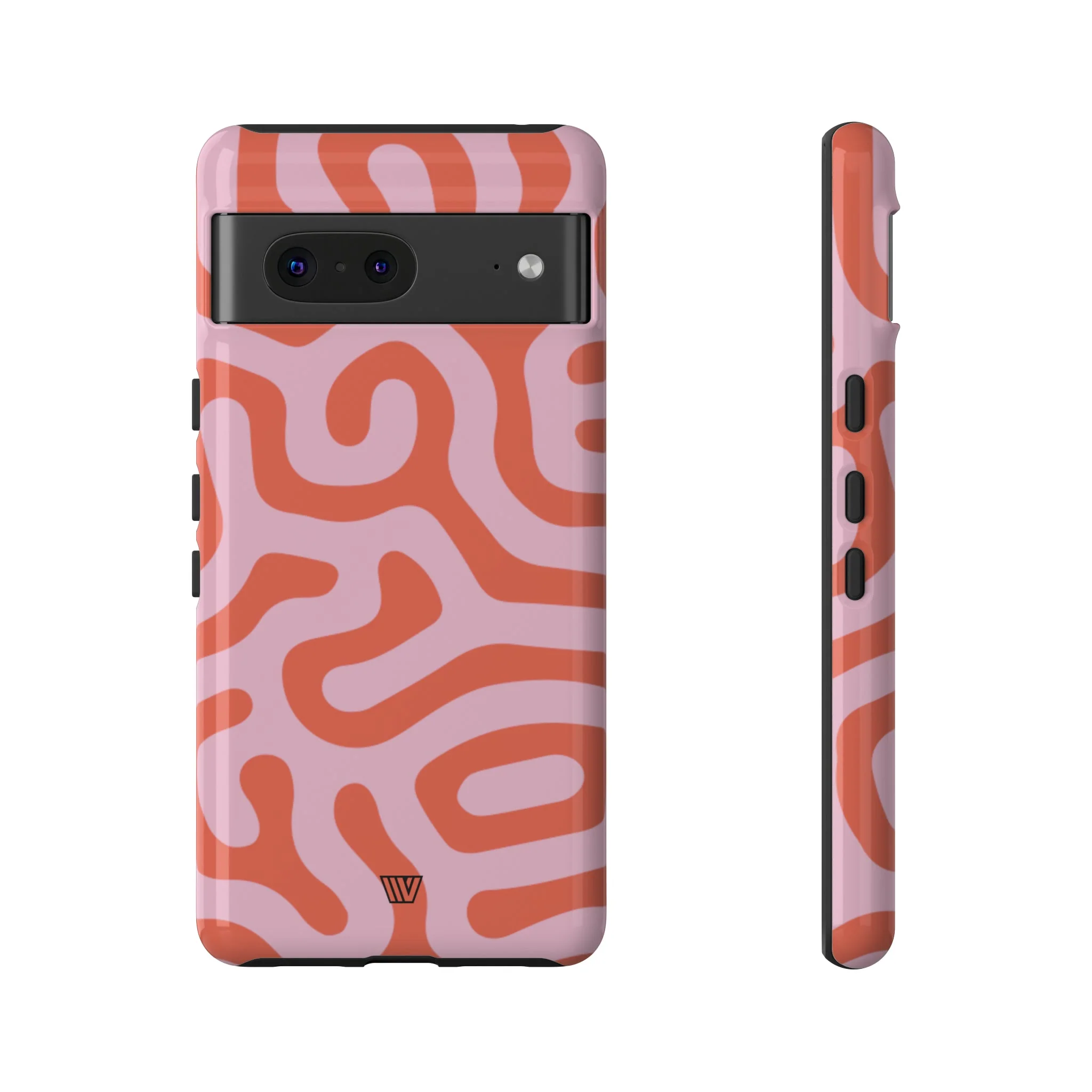 CORAL ORGANIC LINES | Tough Phone Case - Image 55