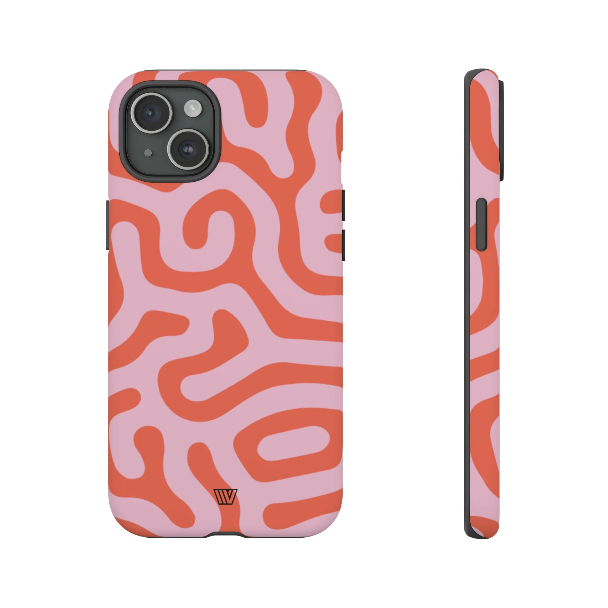 CORAL ORGANIC LINES | Tough Phone Case - Image 59