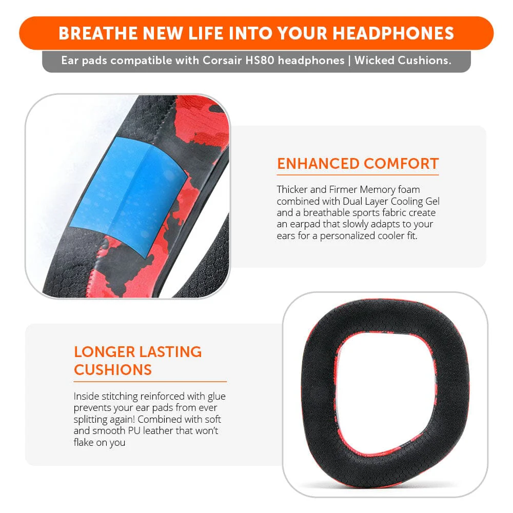 Corsair HS80 Earpads - WC FreeZe Cooling Gel - Image 15